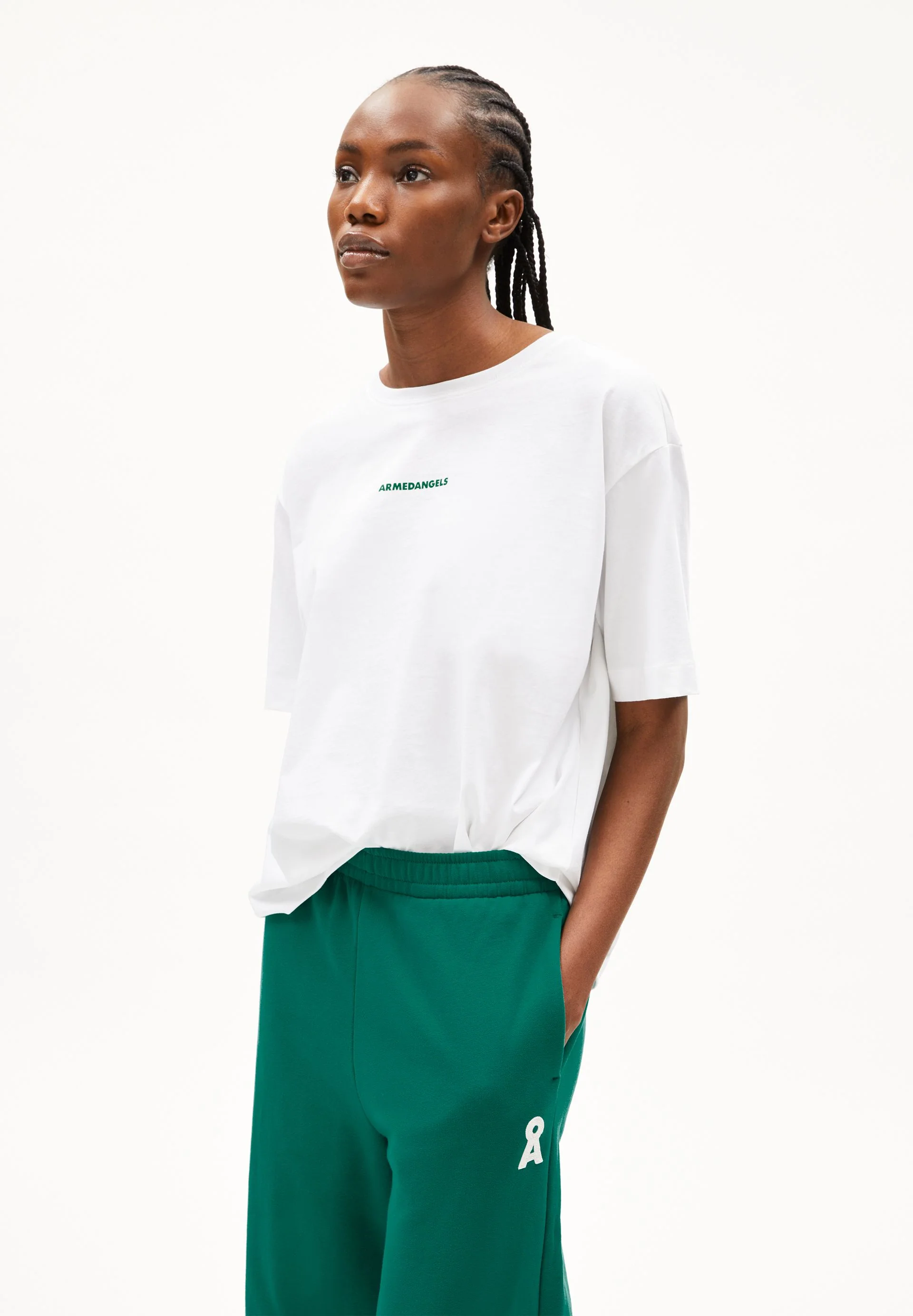 GIANNAA DIFFERENCE T-SHIRT | white